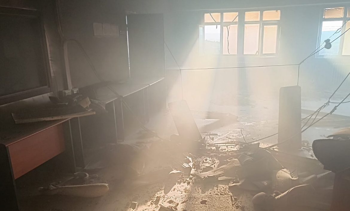 Pazaryeri’nde okulda yangın paniği