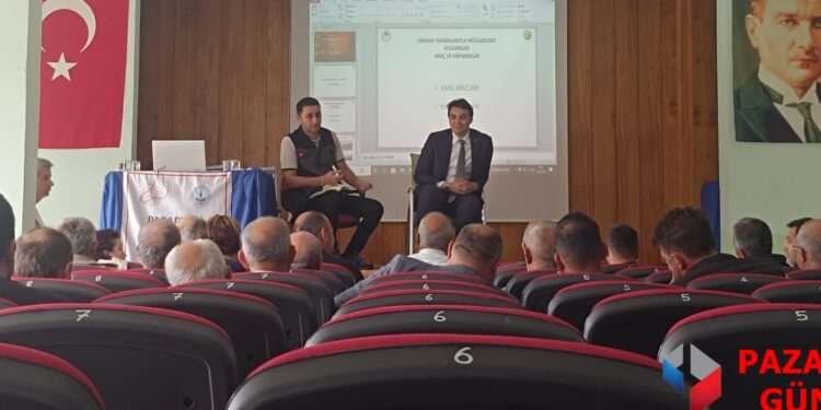 Pazaryeri’nde Orman Yangınlarına Karşı Alarm: Muhtarlara Hayati Bilgilendirme