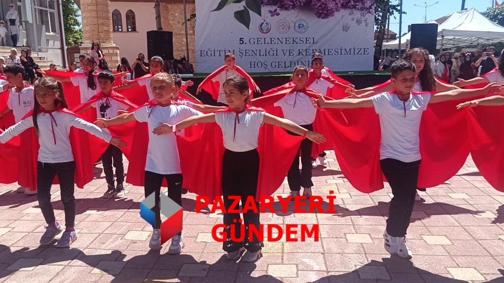 Pazaryeri’nde Eğitim Şenliği Coşkusu: Öğrencilerden Muhteşem Gösteriler