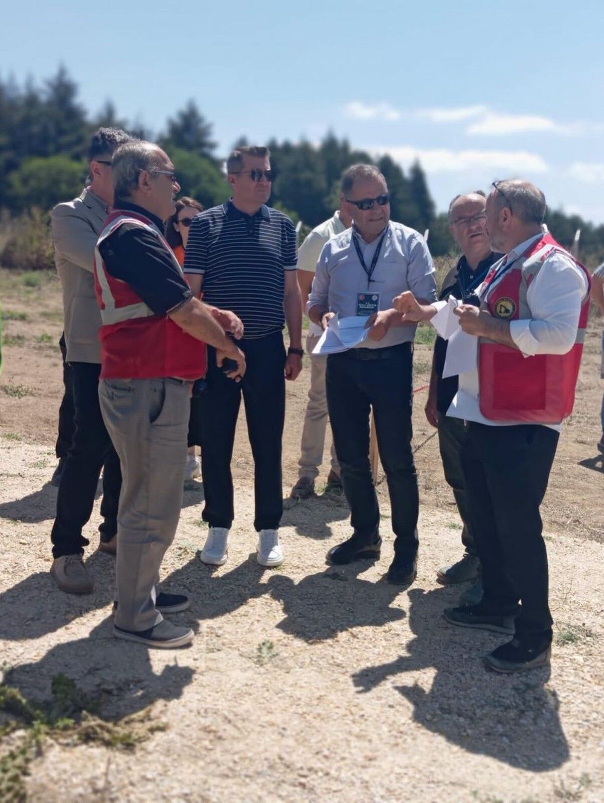 İŞ MAKİNELERİ OPERATÖRLÜK SINAVI YERİNDE İNCELENDİ