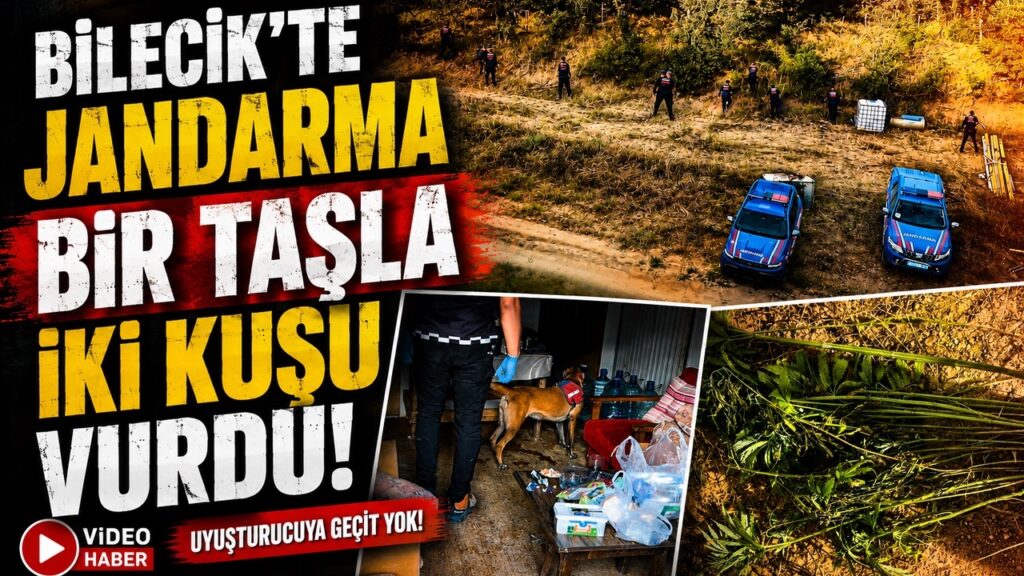 PAZARYERİ’NDE UYUŞTURUCU OPERASYONU